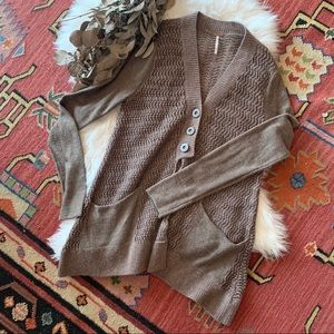 Free People sparkle cardigan